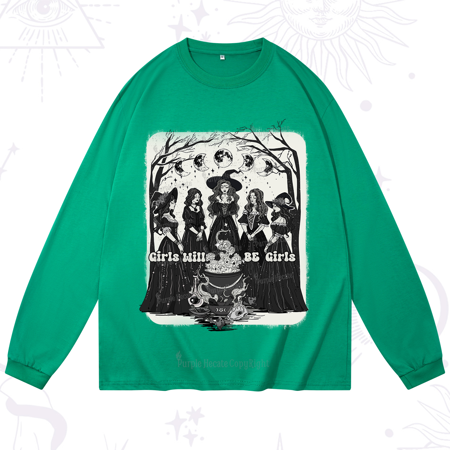 Purplehecate Girls Will Be Girls Long Sleeve T-Shirt