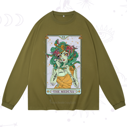 Purplehecate The Medusa Tarot Long Sleeve T-Shirt