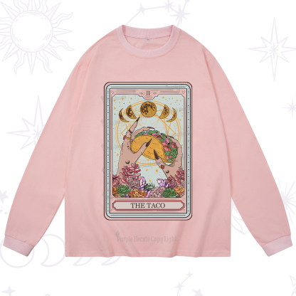 Purplehecate The Taco Tarot Long Sleeve T-Shirt