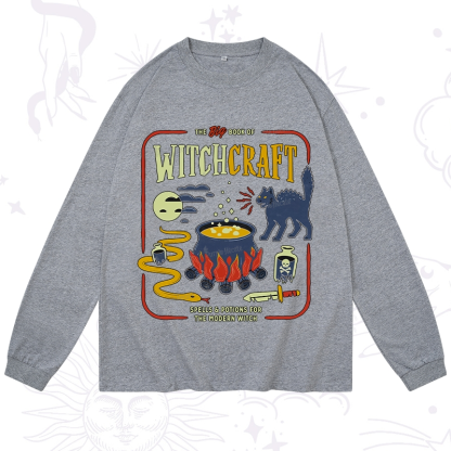 Purplehecate Book Of Witchcraft Long Sleeve T-Shirt