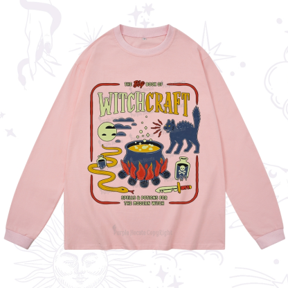 Purplehecate Book Of Witchcraft Long Sleeve T-Shirt