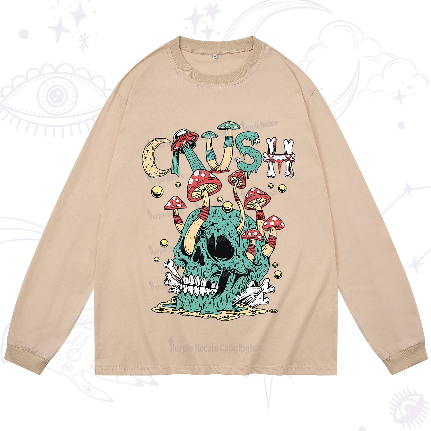 Purplehecate Crush Long Sleeve T-Shirt