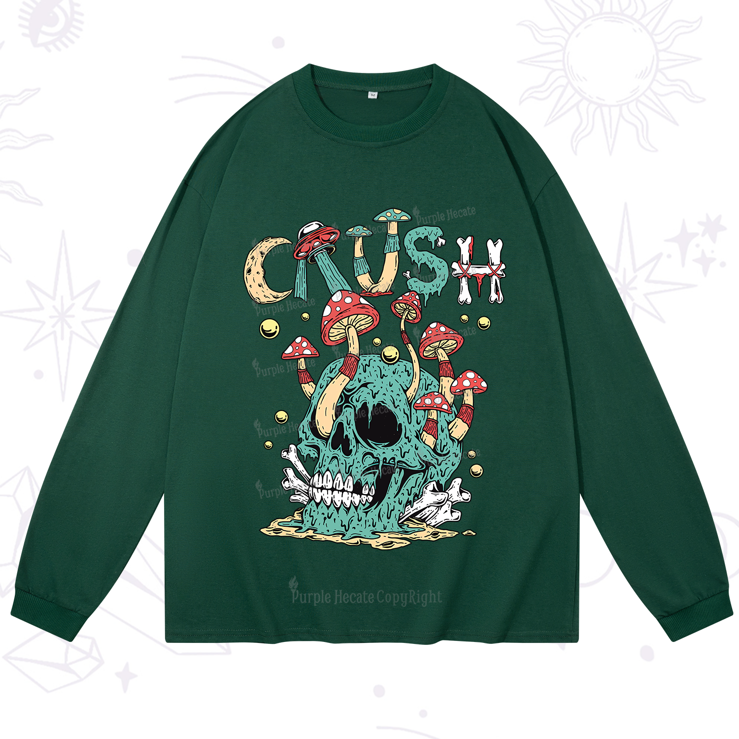Purplehecate Crush Long Sleeve T-Shirt