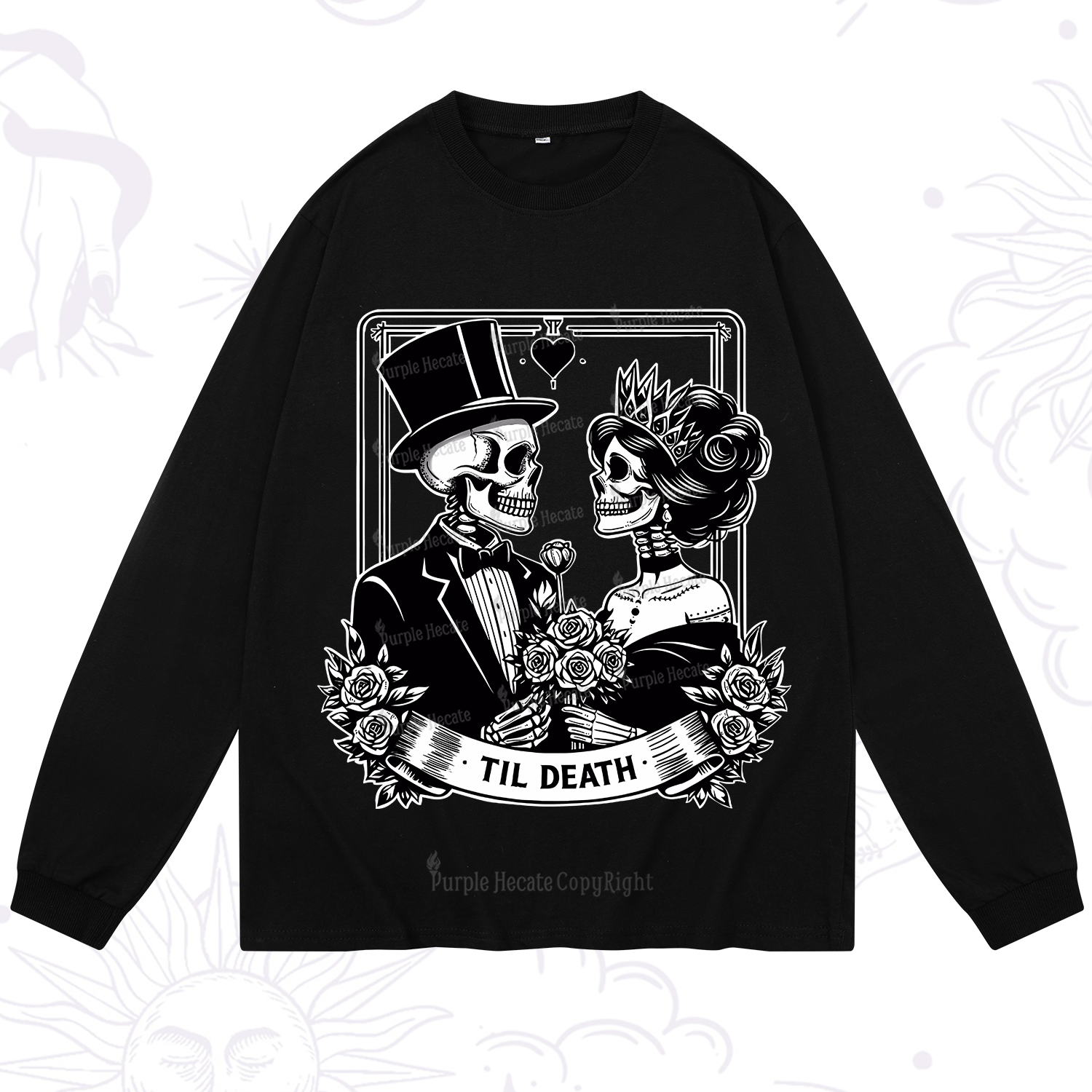 Purplehecate Til Death Long Sleeve T-Shirt