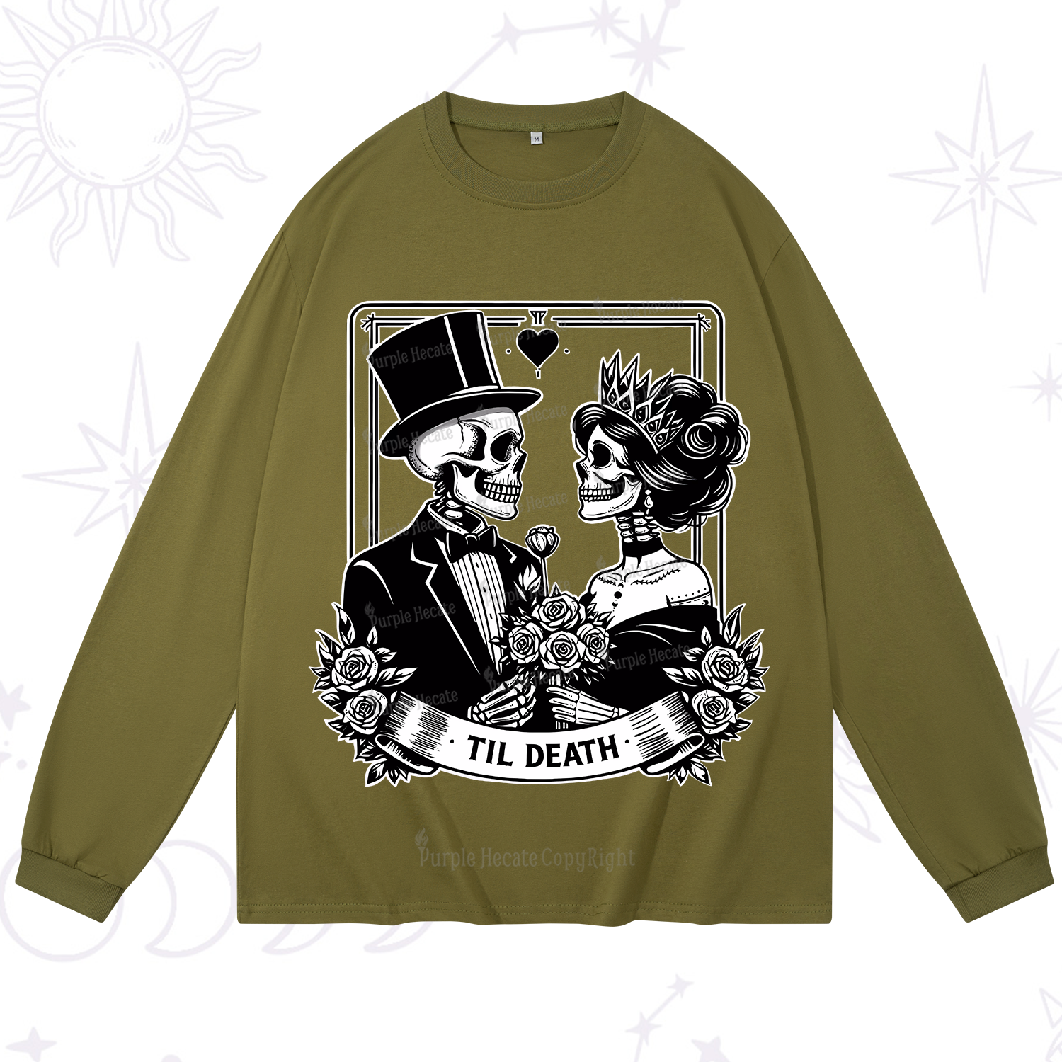 Purplehecate Til Death Long Sleeve T-Shirt