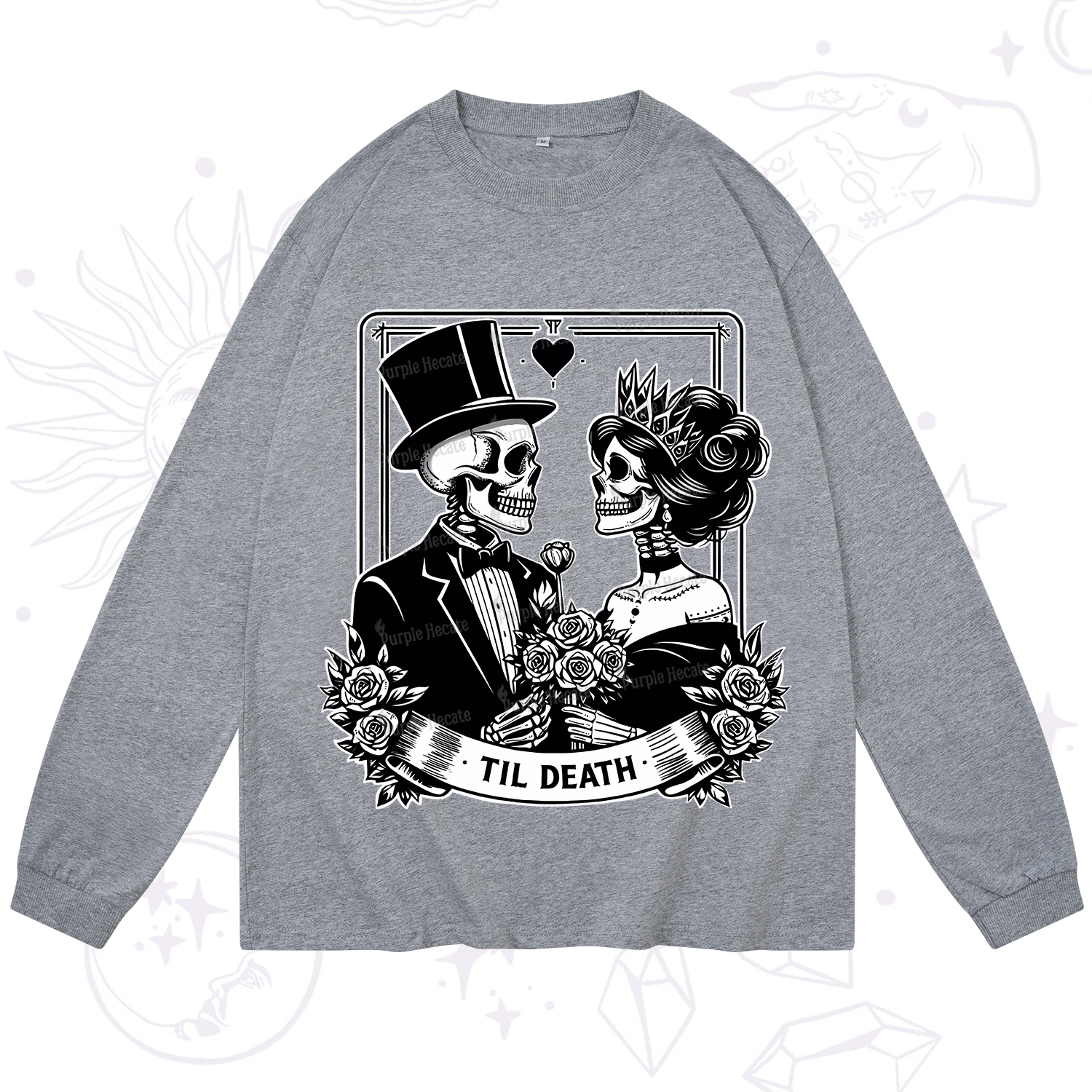 Purplehecate Til Death Long Sleeve T-Shirt