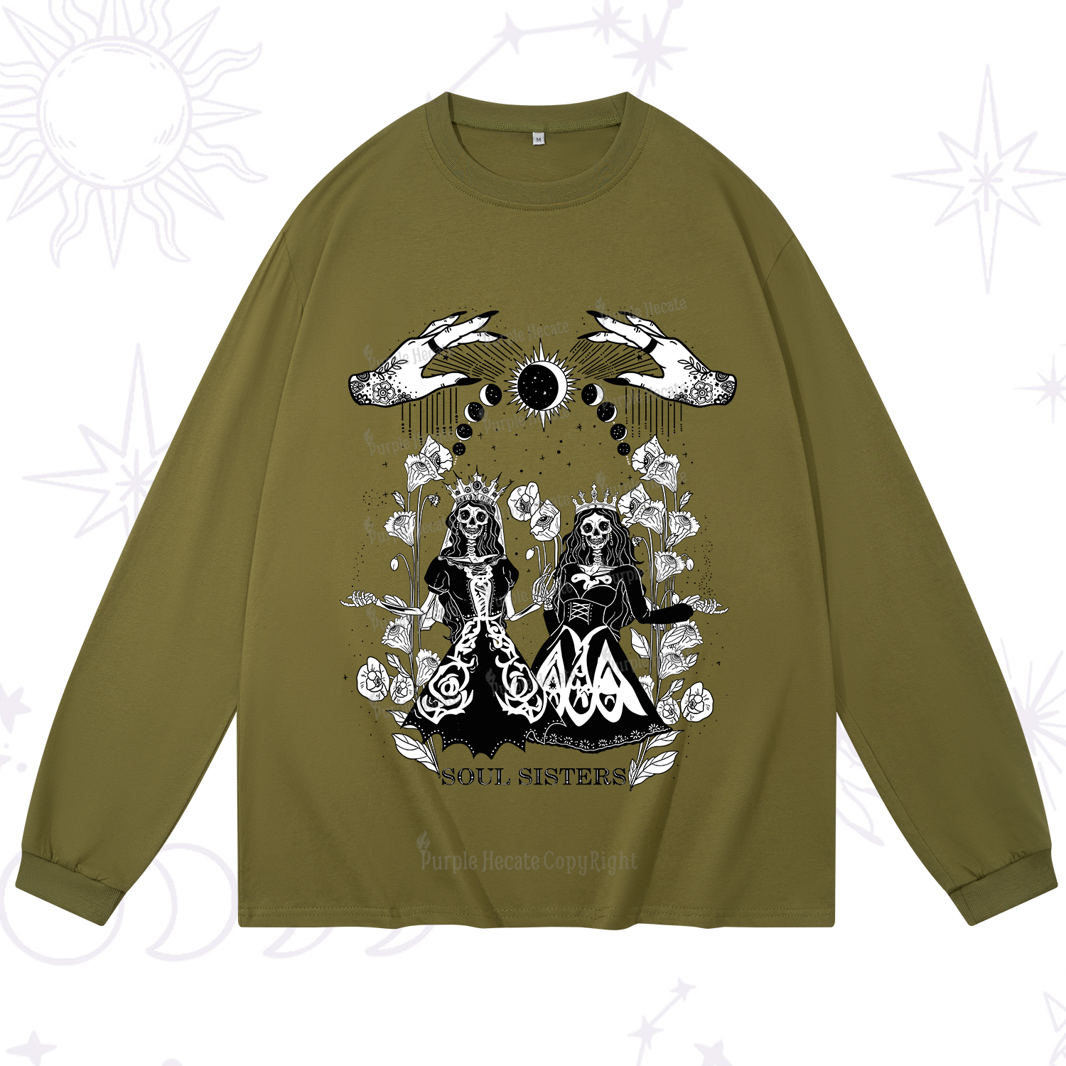 Purplehecate Soul Sister Long Sleeve T-Shirt