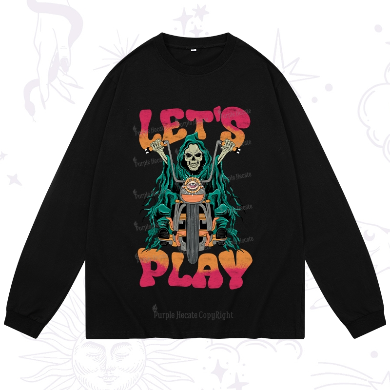 Purplehecate Let's Play Long Sleeve T-Shirt