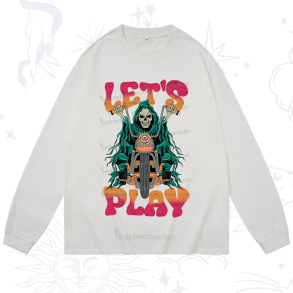 Purplehecate Let's Play Long Sleeve T-Shirt