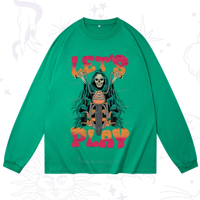 Purplehecate Let's Play Long Sleeve T-Shirt