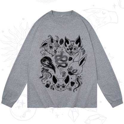 Purplehecate Familiar Spirits Long Sleeve T-Shirt