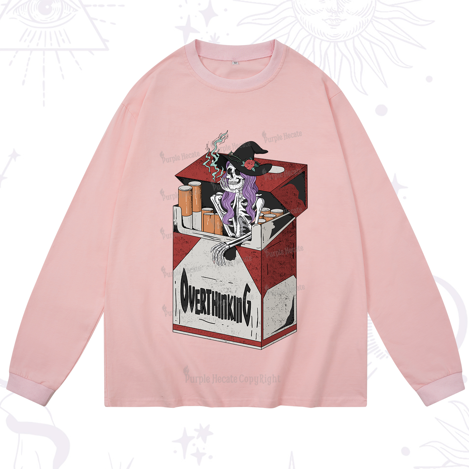Purplehecate Overthinking Long Sleeve T-Shirt