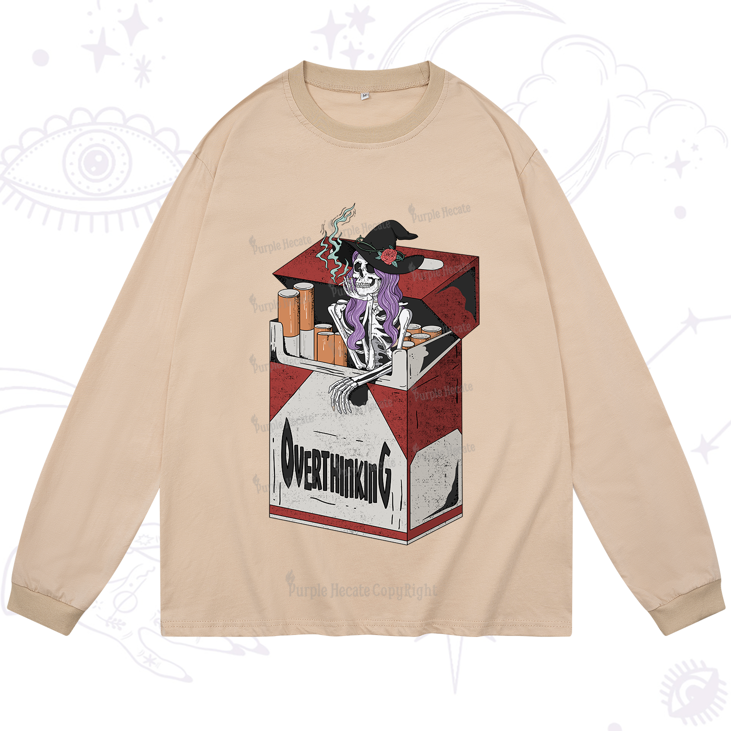 Purplehecate Overthinking Long Sleeve T-Shirt