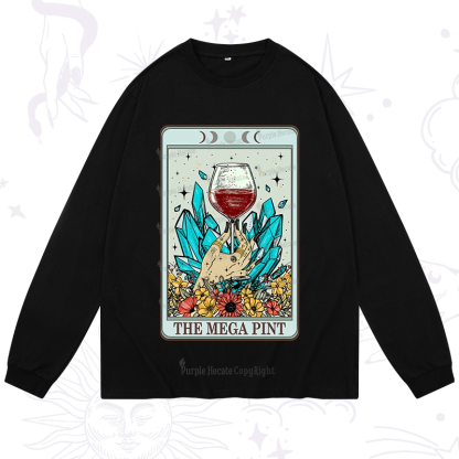 Purplehecate The Mega Pint Tarot Long Sleeve T-Shirt