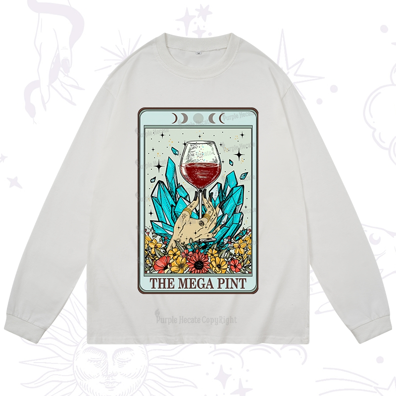 Purplehecate The Mega Pint Tarot Long Sleeve T-Shirt