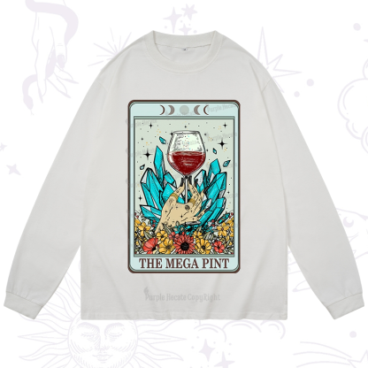Purplehecate The Mega Pint Tarot Long Sleeve T-Shirt