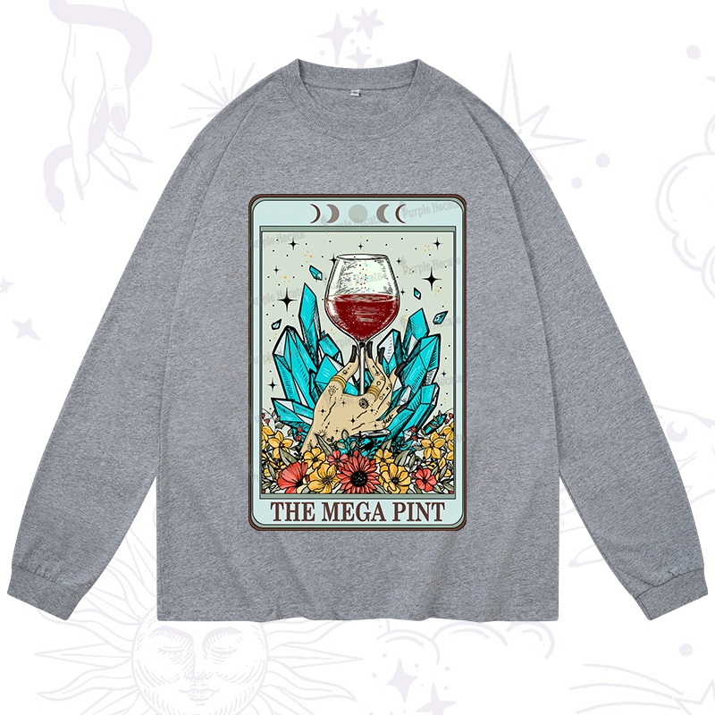 Purplehecate The Mega Pint Tarot Long Sleeve T-Shirt