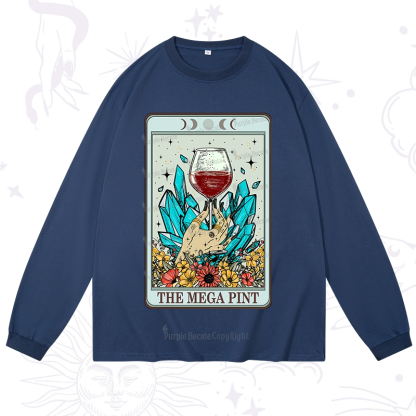 Purplehecate The Mega Pint Tarot Long Sleeve T-Shirt