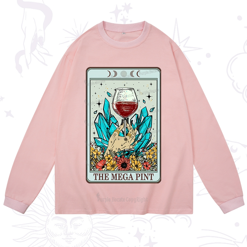 Purplehecate The Mega Pint Tarot Long Sleeve T-Shirt