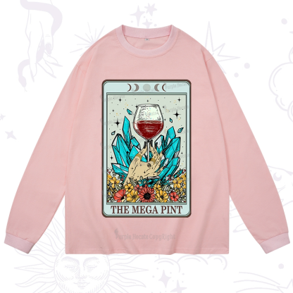 Purplehecate The Mega Pint Tarot Long Sleeve T-Shirt