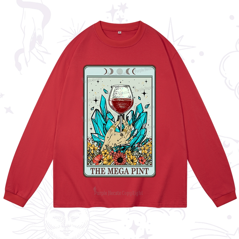 Purplehecate The Mega Pint Tarot Long Sleeve T-Shirt
