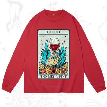 Purplehecate The Mega Pint Tarot Long Sleeve T-Shirt