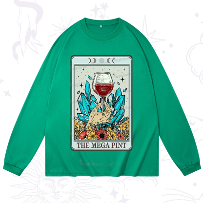 Purplehecate The Mega Pint Tarot Long Sleeve T-Shirt