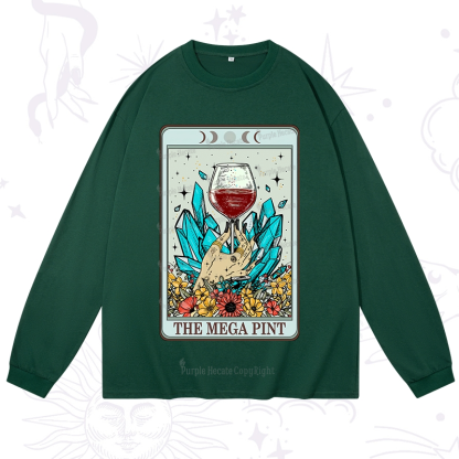 Purplehecate The Mega Pint Tarot Long Sleeve T-Shirt