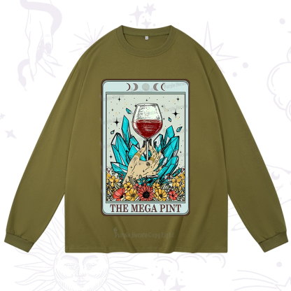 Purplehecate The Mega Pint Tarot Long Sleeve T-Shirt