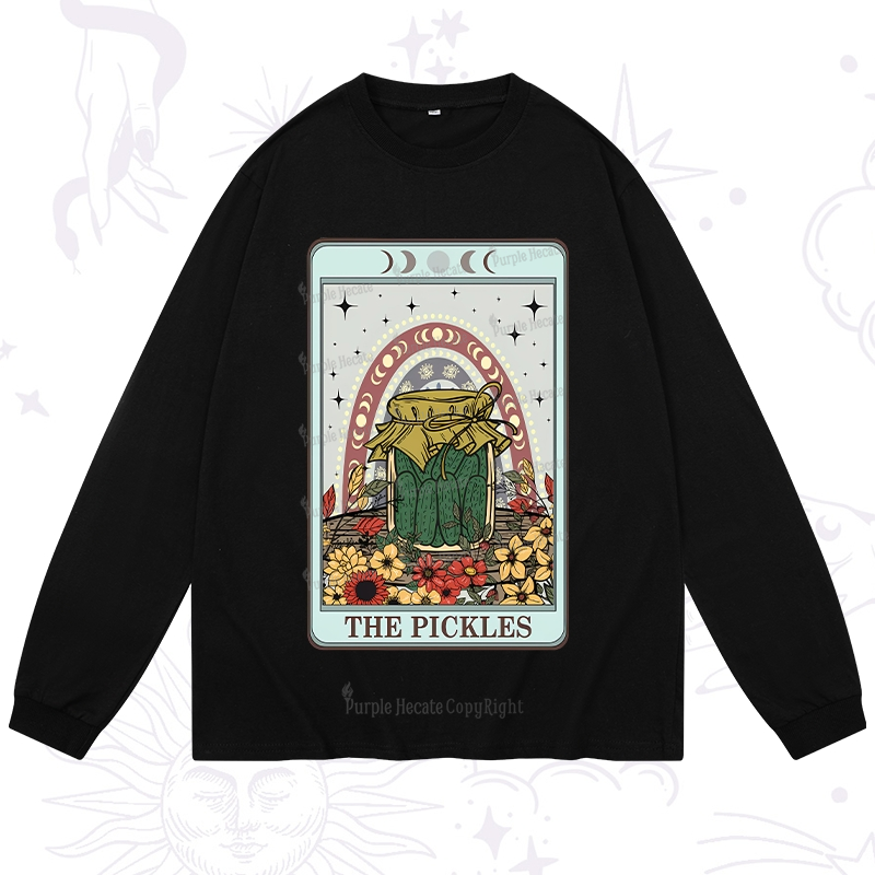 Purplehecate The Pickles Tarot Long Sleeve T-Shirt