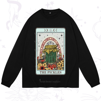 Purplehecate The Pickles Tarot Long Sleeve T-Shirt