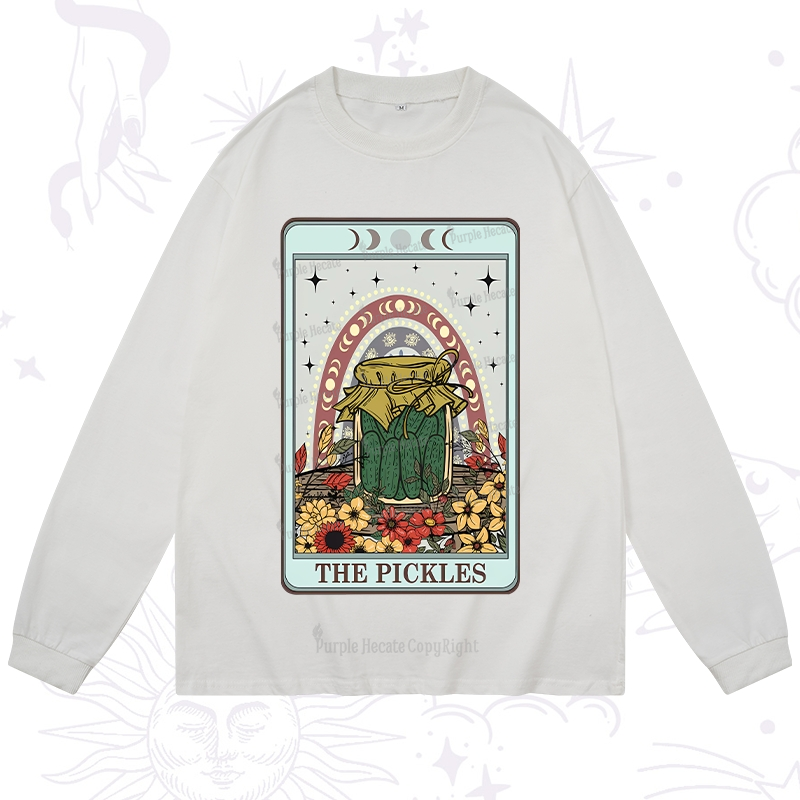 Purplehecate The Pickles Tarot Long Sleeve T-Shirt