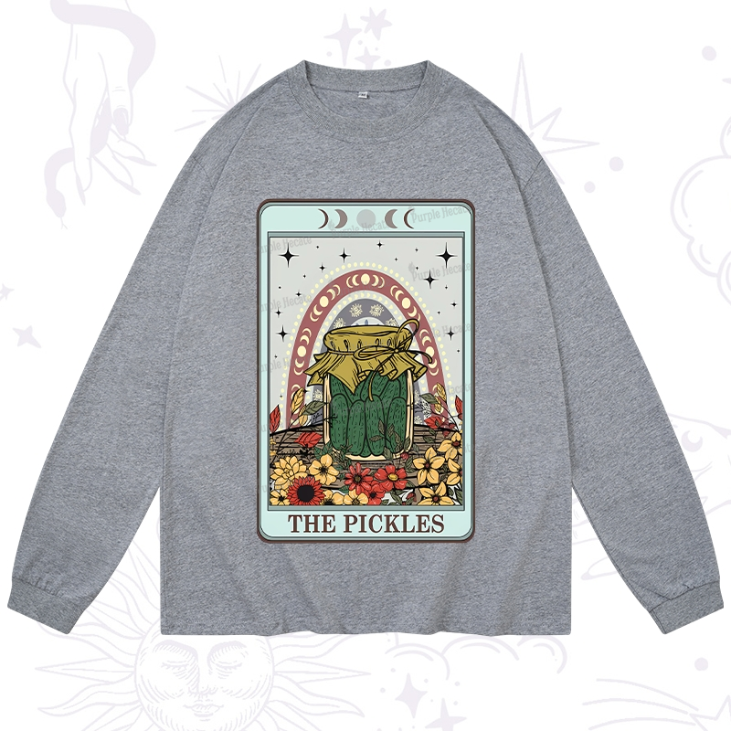 Purplehecate The Pickles Tarot Long Sleeve T-Shirt