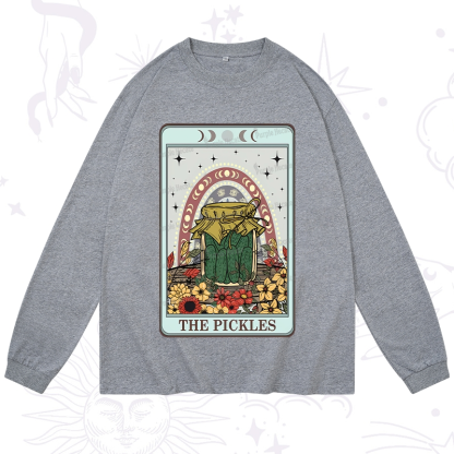 Purplehecate The Pickles Tarot Long Sleeve T-Shirt
