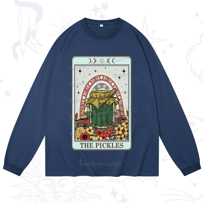 Purplehecate The Pickles Tarot Long Sleeve T-Shirt