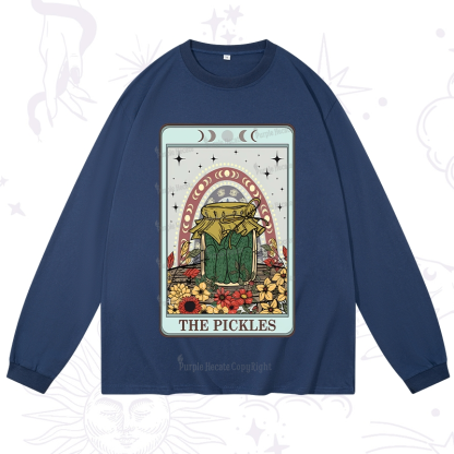 Purplehecate The Pickles Tarot Long Sleeve T-Shirt