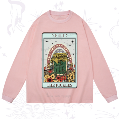 Purplehecate The Pickles Tarot Long Sleeve T-Shirt