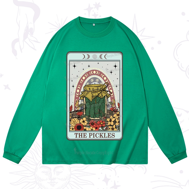 Purplehecate The Pickles Tarot Long Sleeve T-Shirt