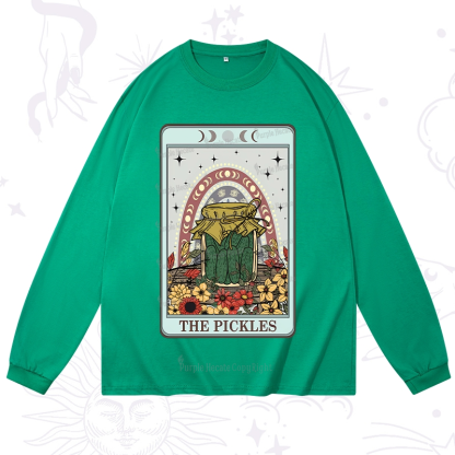 Purplehecate The Pickles Tarot Long Sleeve T-Shirt
