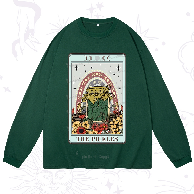 Purplehecate The Pickles Tarot Long Sleeve T-Shirt