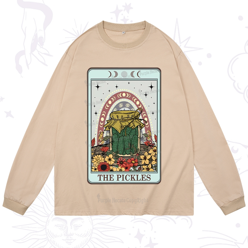 Purplehecate The Pickles Tarot Long Sleeve T-Shirt