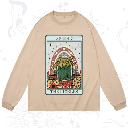 Purplehecate The Pickles Tarot Long Sleeve T-Shirt