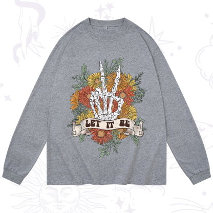 Purplehecate Letting Go Bravely Long Sleeve T-Shirt