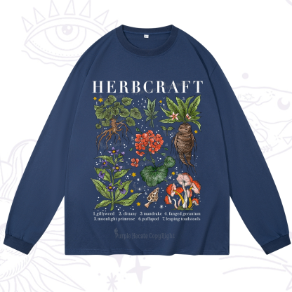 Purplehecate Magical Herbcraft Long Sleeve T-Shirt