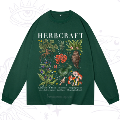 Purplehecate Magical Herbcraft Long Sleeve T-Shirt