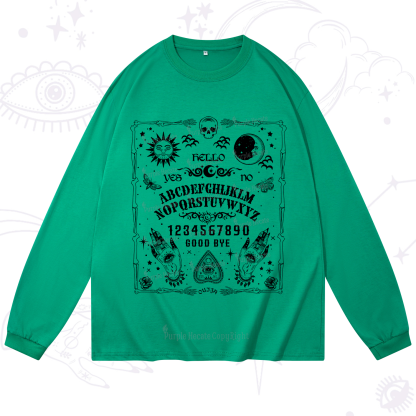 Purplehecate Ouija Board Long Sleeve T-Shirt