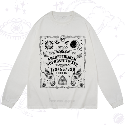 Purplehecate Ouija Board Long Sleeve T-Shirt