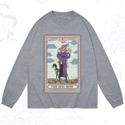 Purplehecate The Dog Mom Tarot Long Sleeve T-Shirt