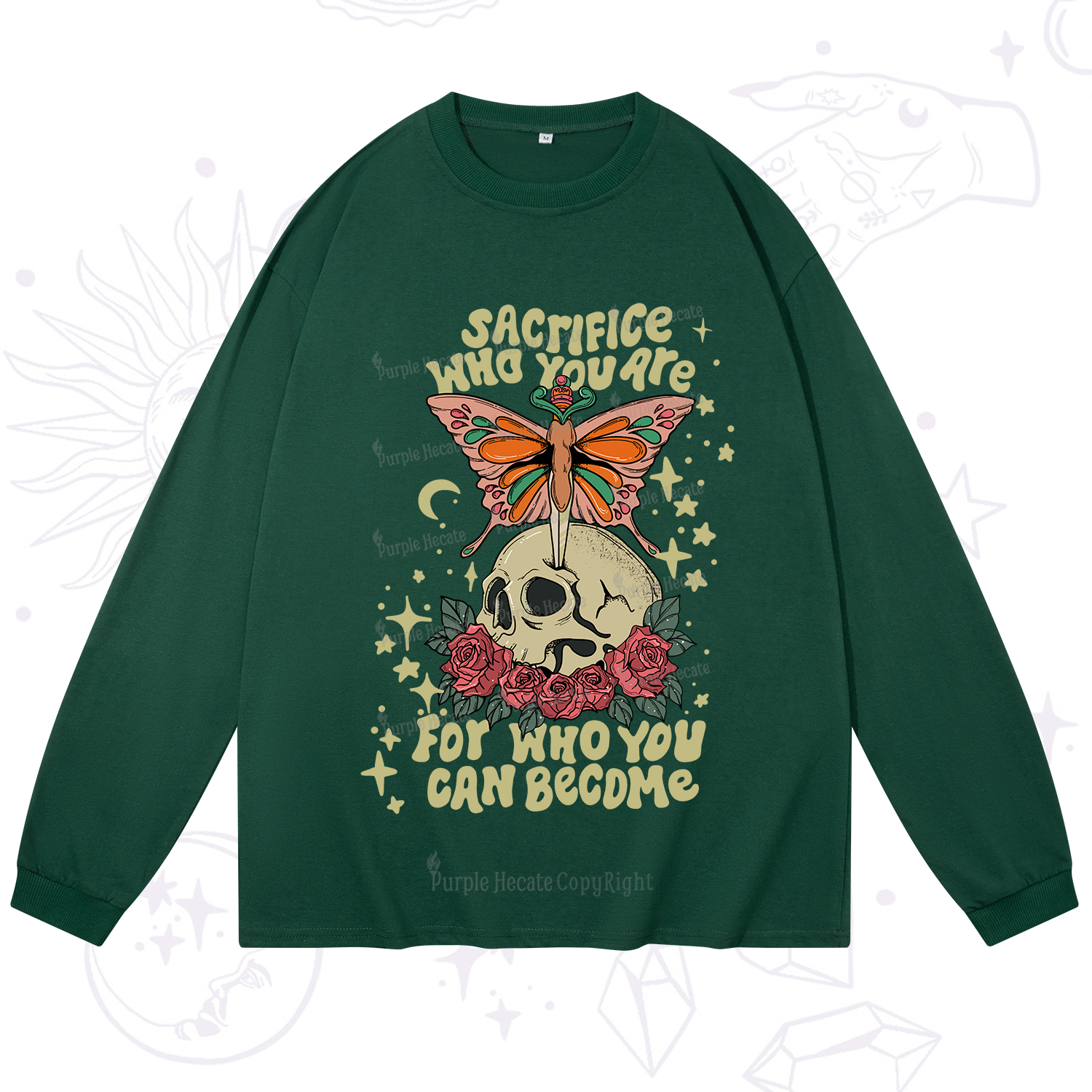 Purplehecate For Who You Can Become Long Sleeve T-Shirt