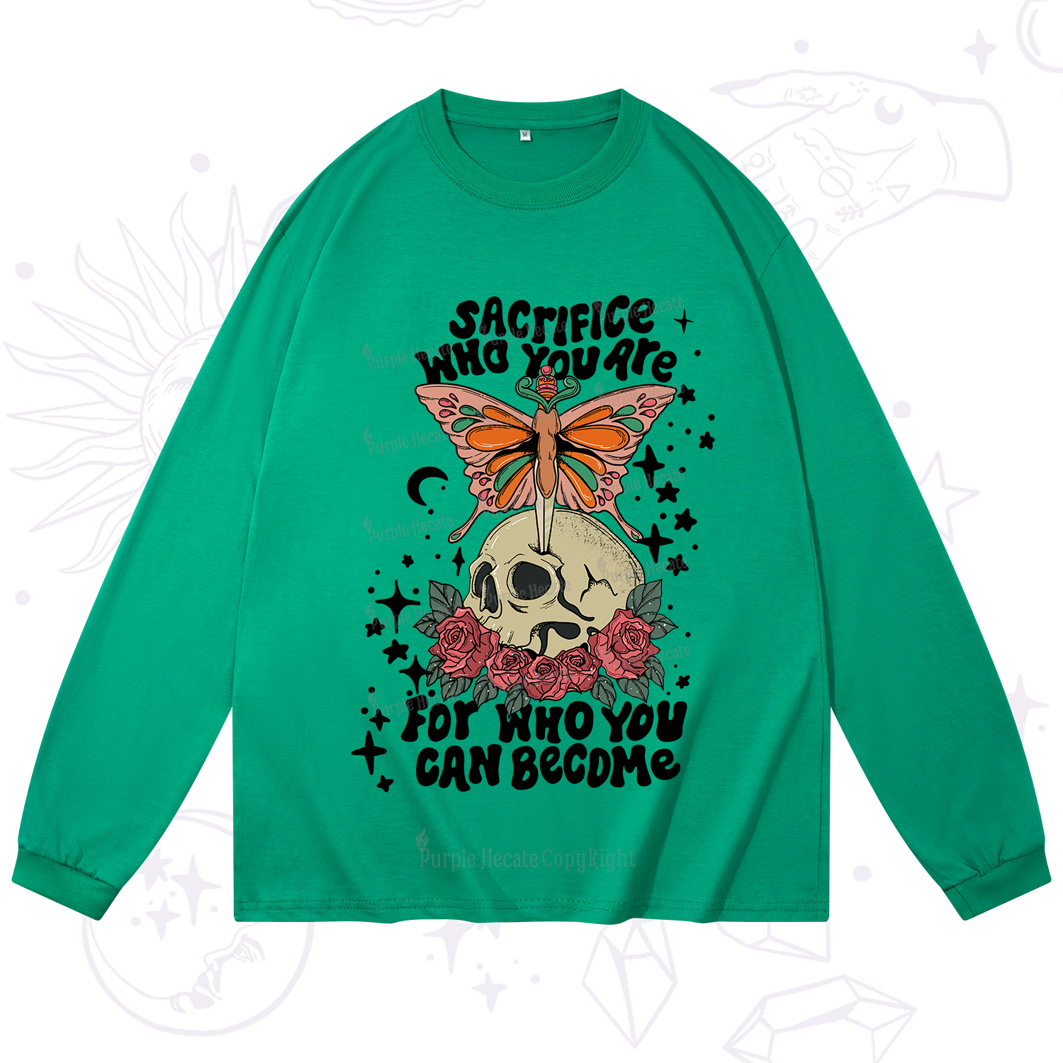 Purplehecate For Who You Can Become Long Sleeve T-Shirt